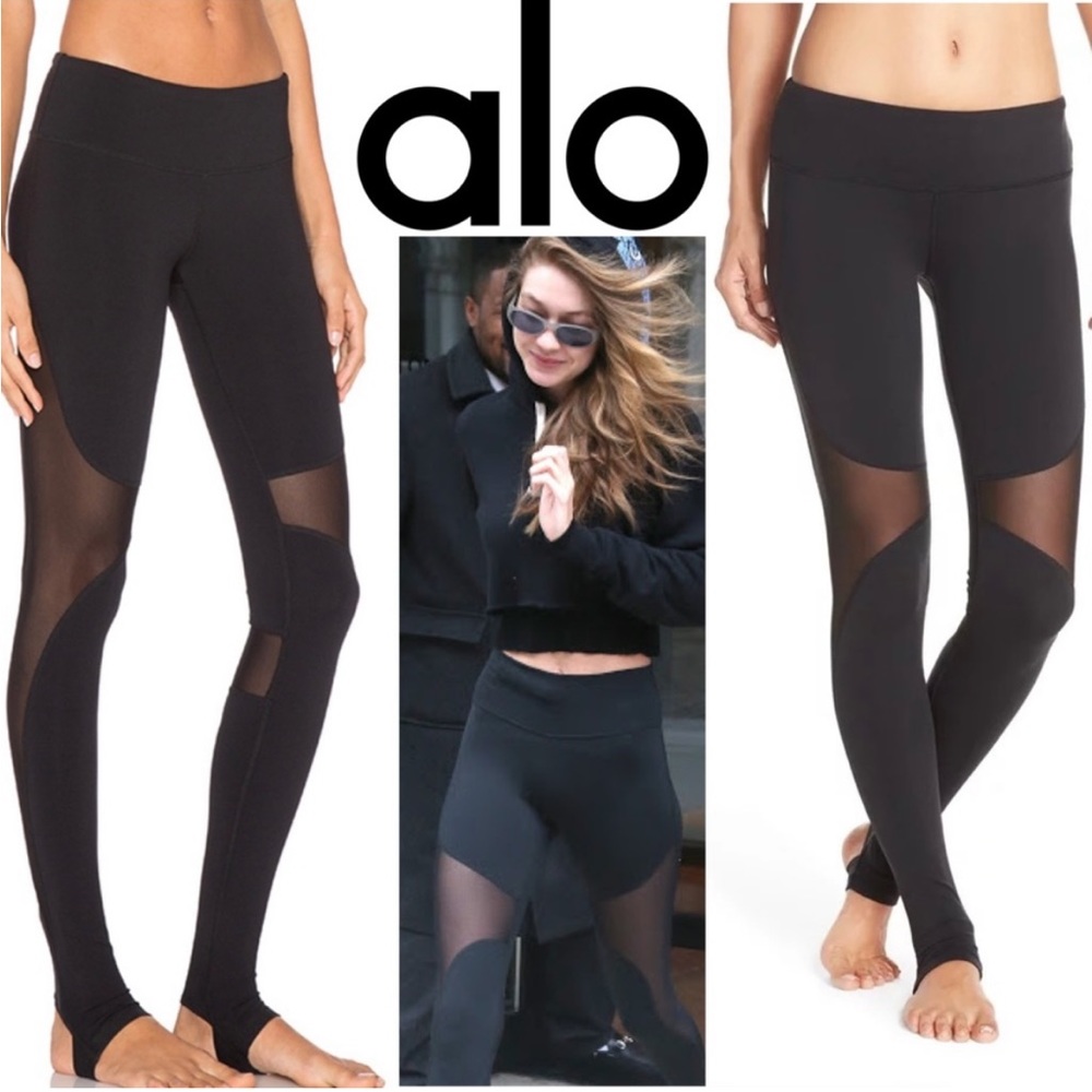 Alo Yoga Mid Rise Coast Leggings 🖤
